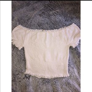 Crop White Top